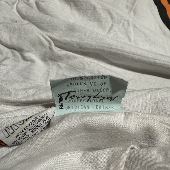 Vintage Jeff Hamilton NHL Pittsburgh Penguins Leather Varsity Jacket Large USA - Picture 9 of 12